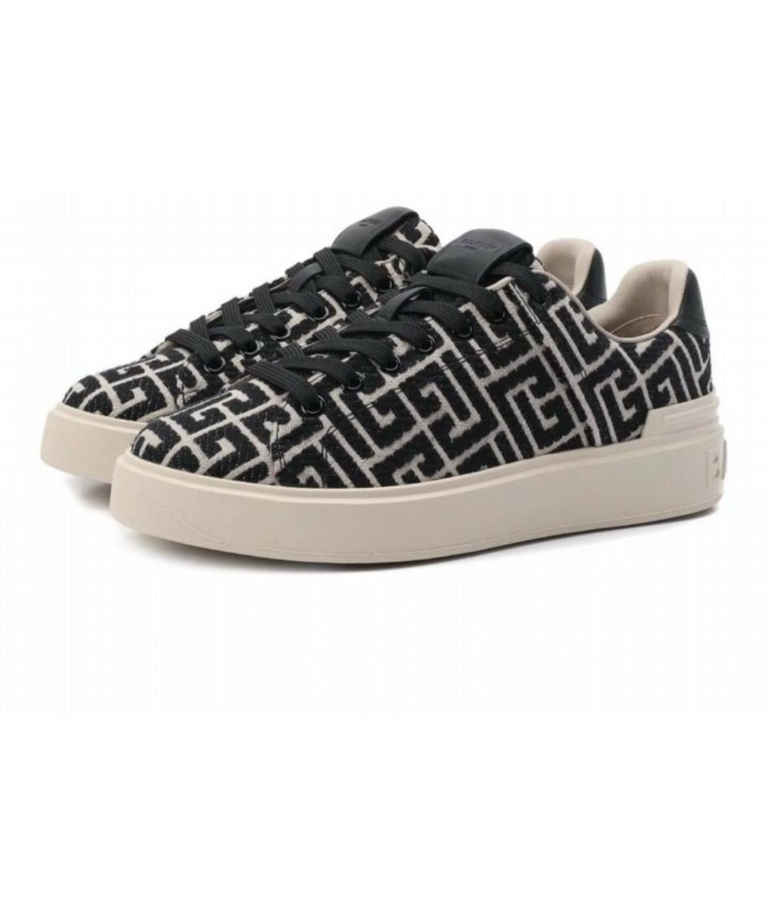 BALMAIN Мульти текстильные кеды, фото 6