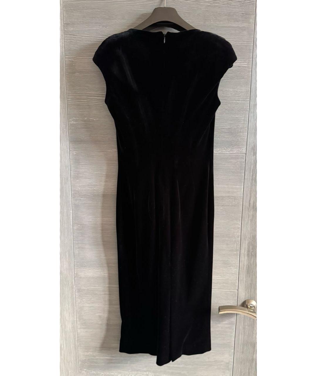 TOM FORD Черное бархатное вечернее платье, фото 2