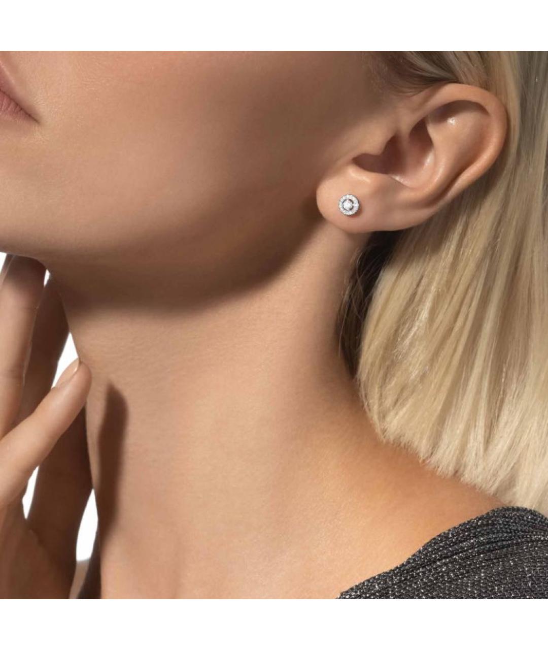 MESSIKA Серебряные серьги из белого золота, фото 3