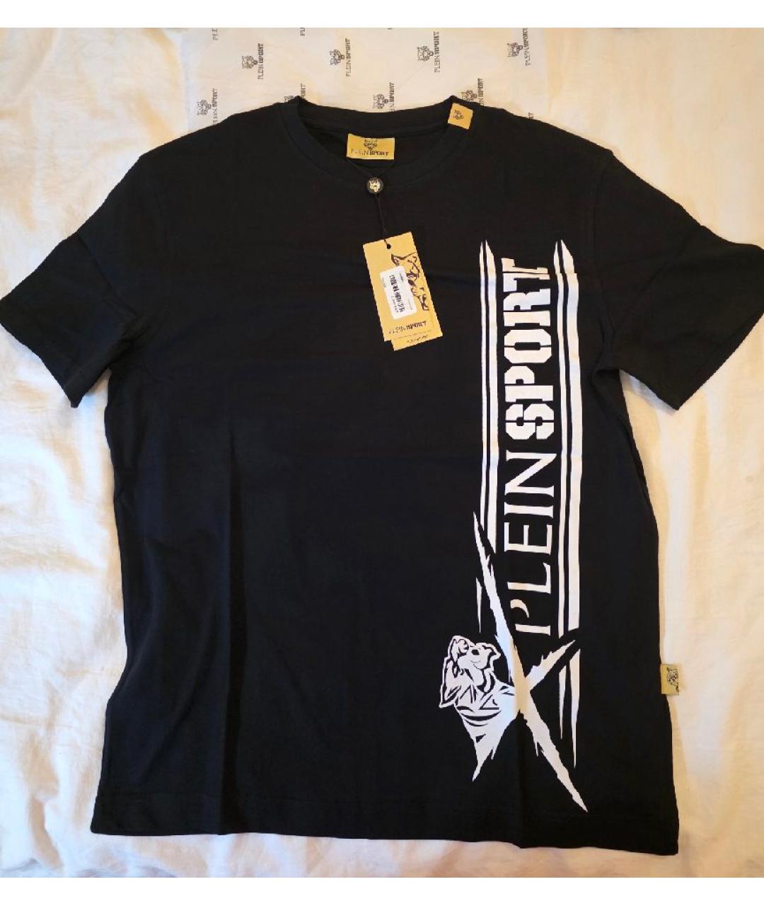 PHILIPP PLEIN Черная хлопковая футболка, фото 10