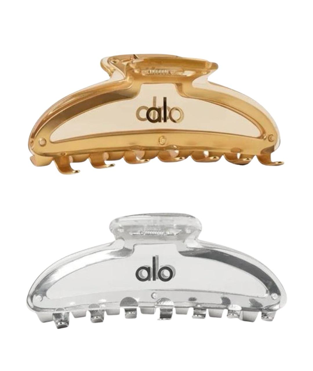 ALO YOGA Золотая заколка, фото 1