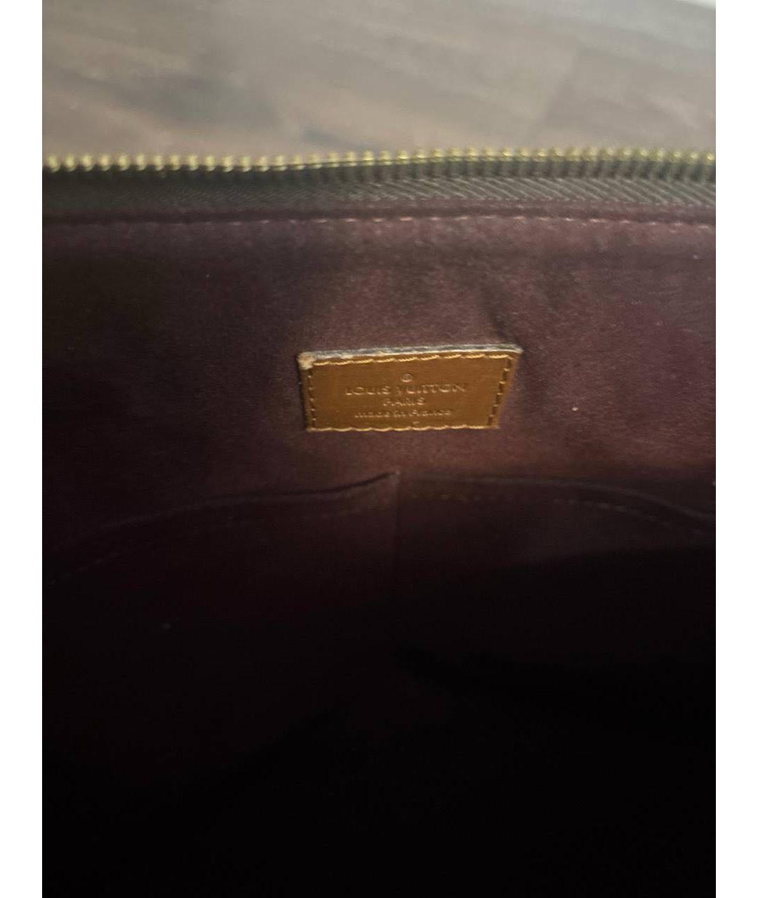 LOUIS VUITTON Коричневая сумка с короткими ручками, фото 5