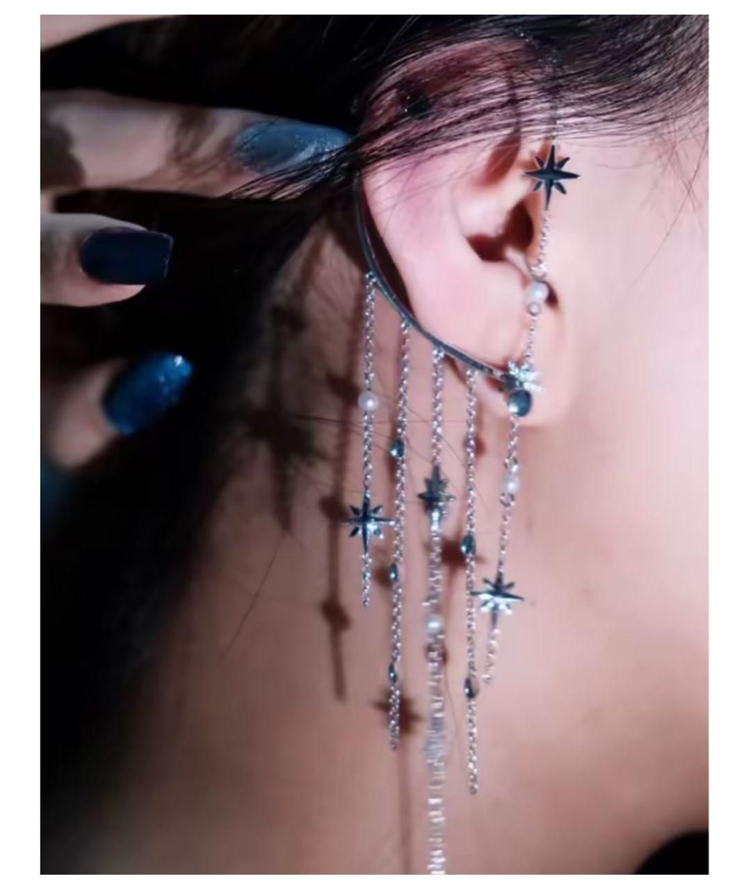 APM Monaco Серебряные серебряные клипсы, фото 5