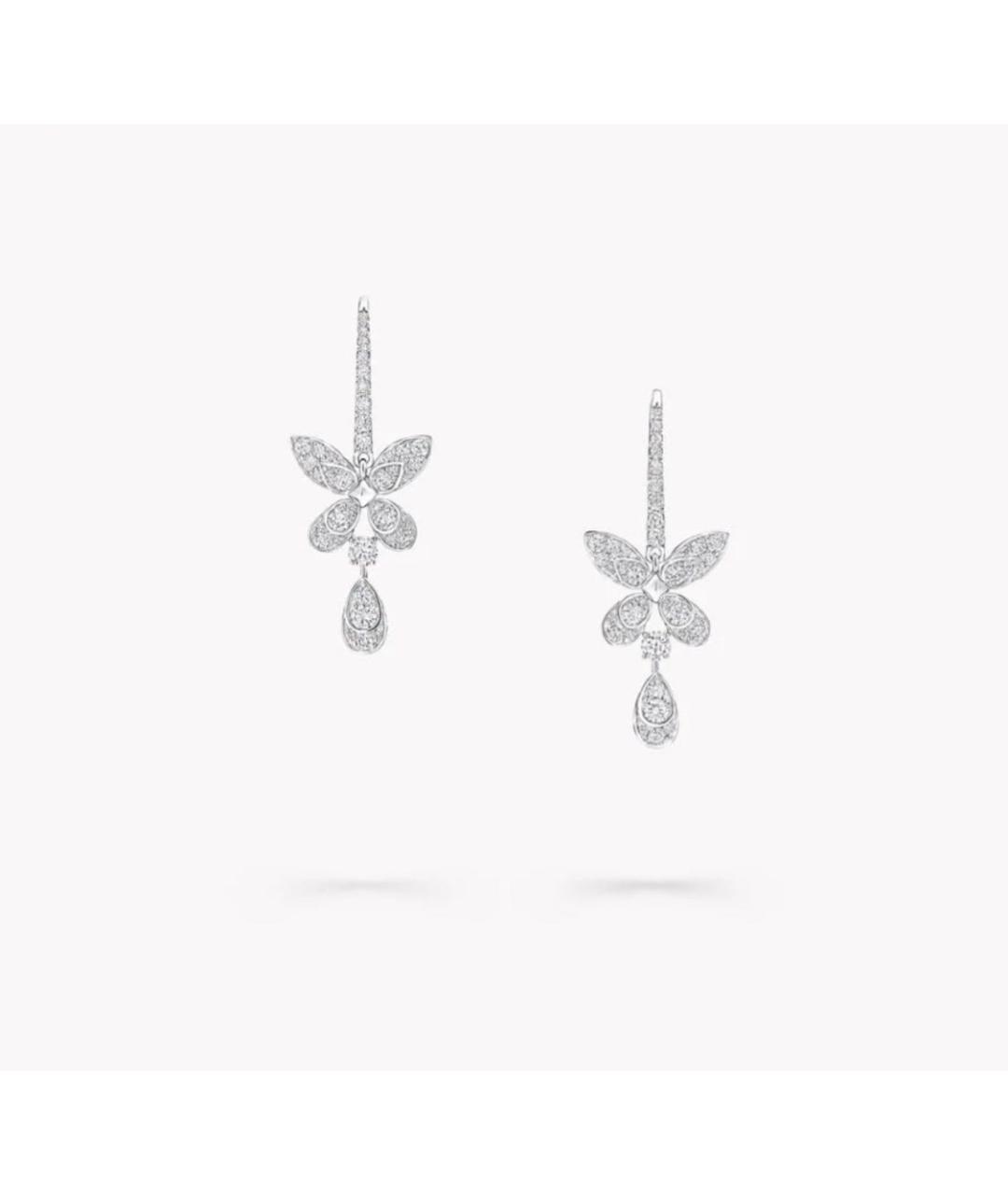 GRAFF Серебряные серьги из белого золота, фото 4