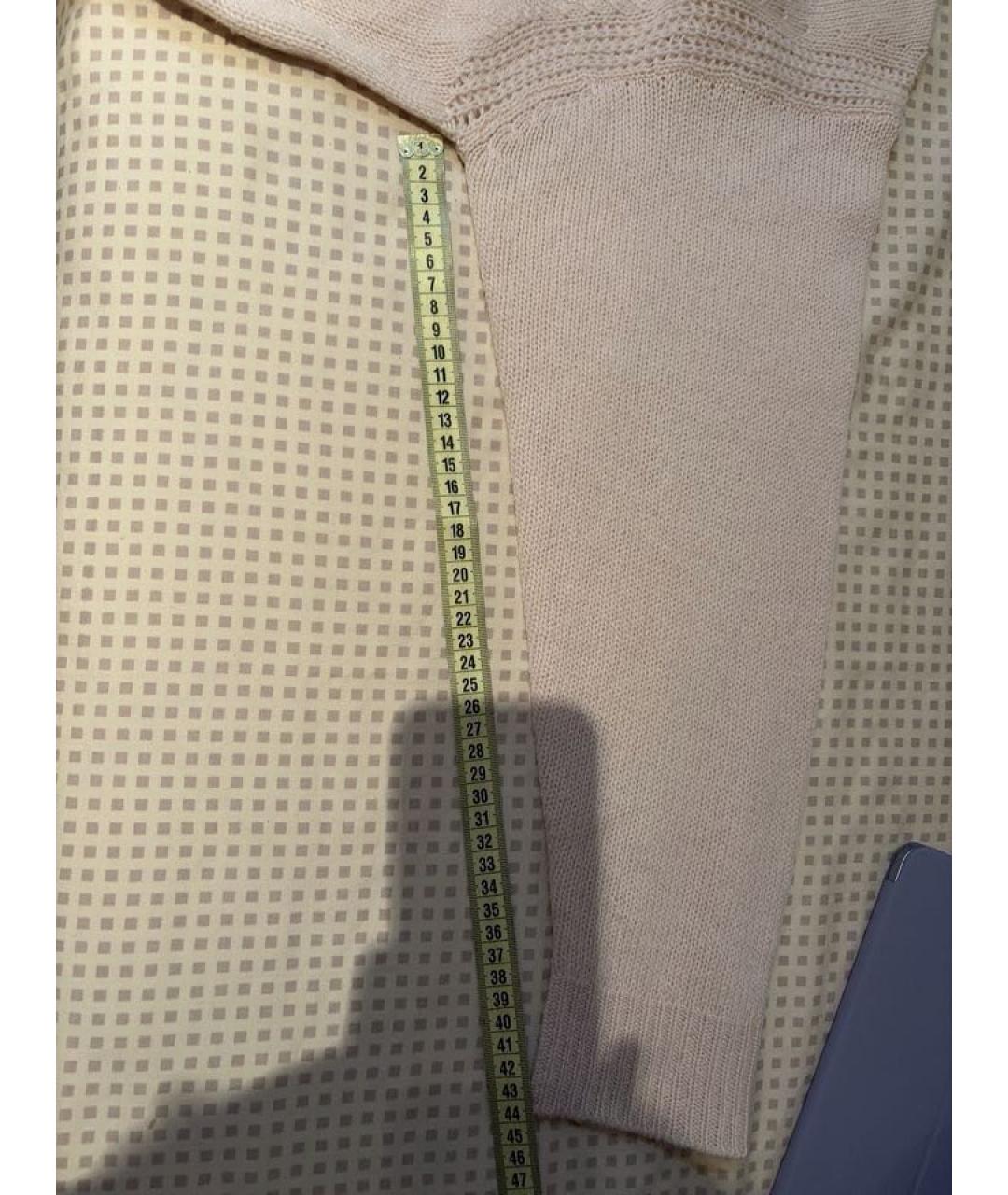 CHRISTIAN DIOR Розовый кашемировый джемпер / свитер, фото 5