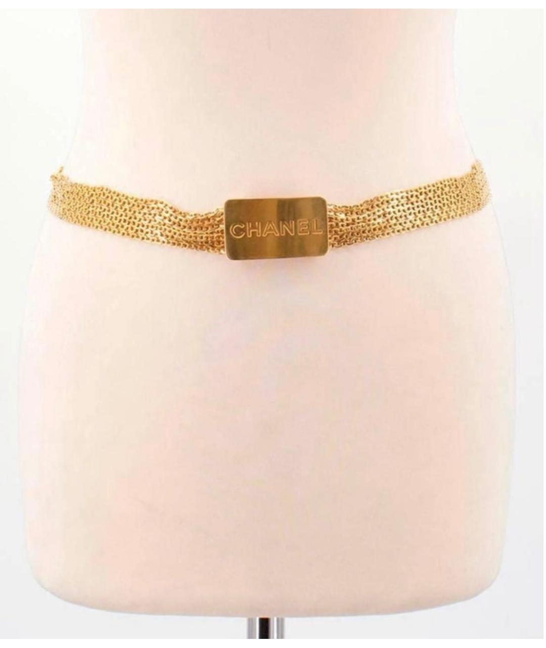 CHANEL Золотой ремень, фото 4