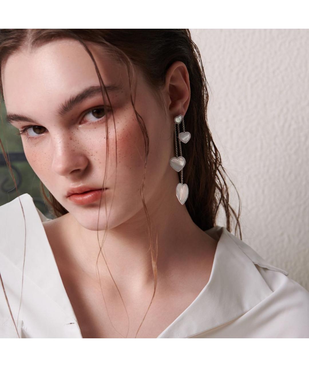 APM Monaco Серебряные серебряные серьги, фото 2