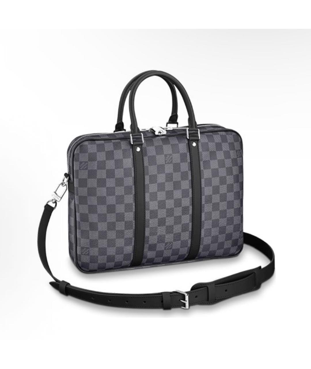 LOUIS VUITTON Серая сумка тоут, фото 4