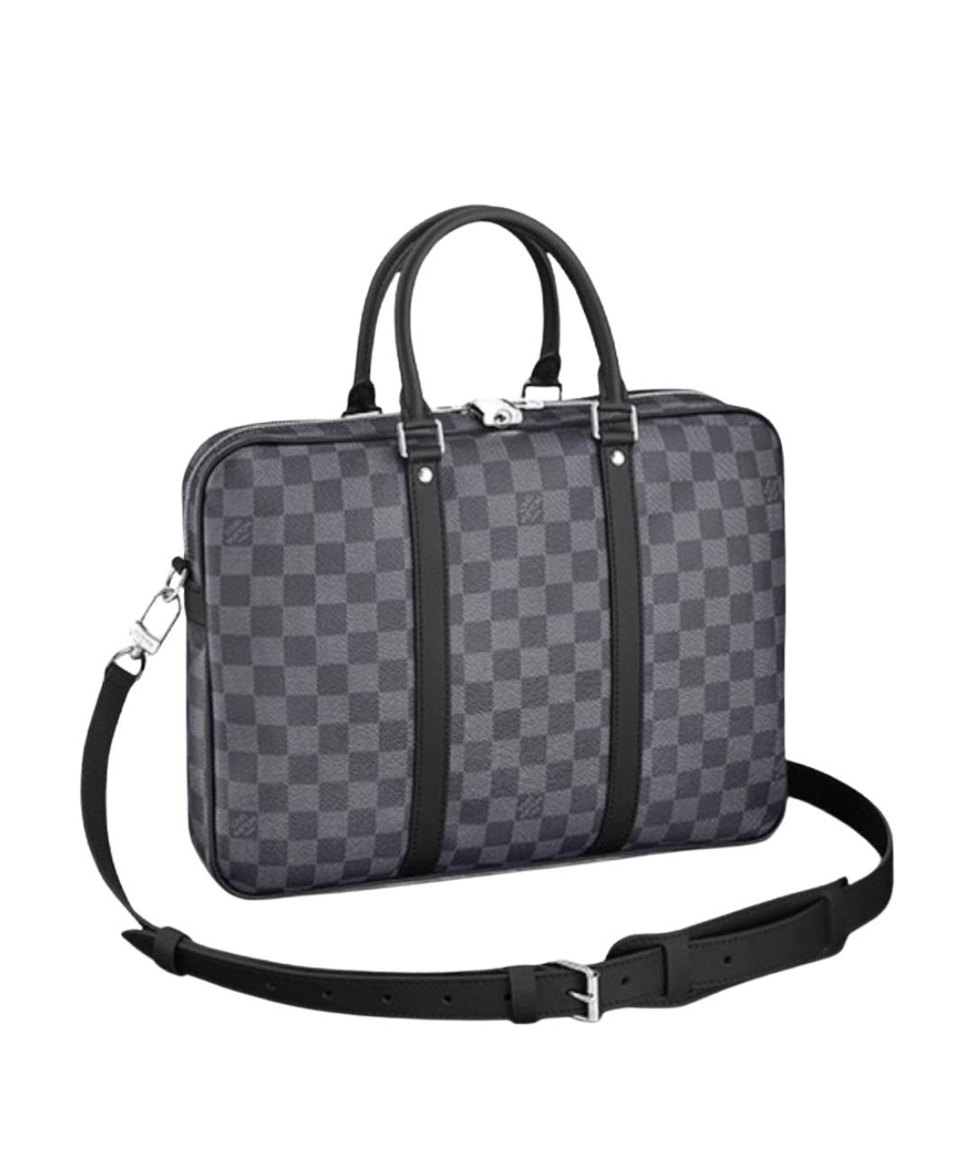 LOUIS VUITTON Серая сумка тоут, фото 1