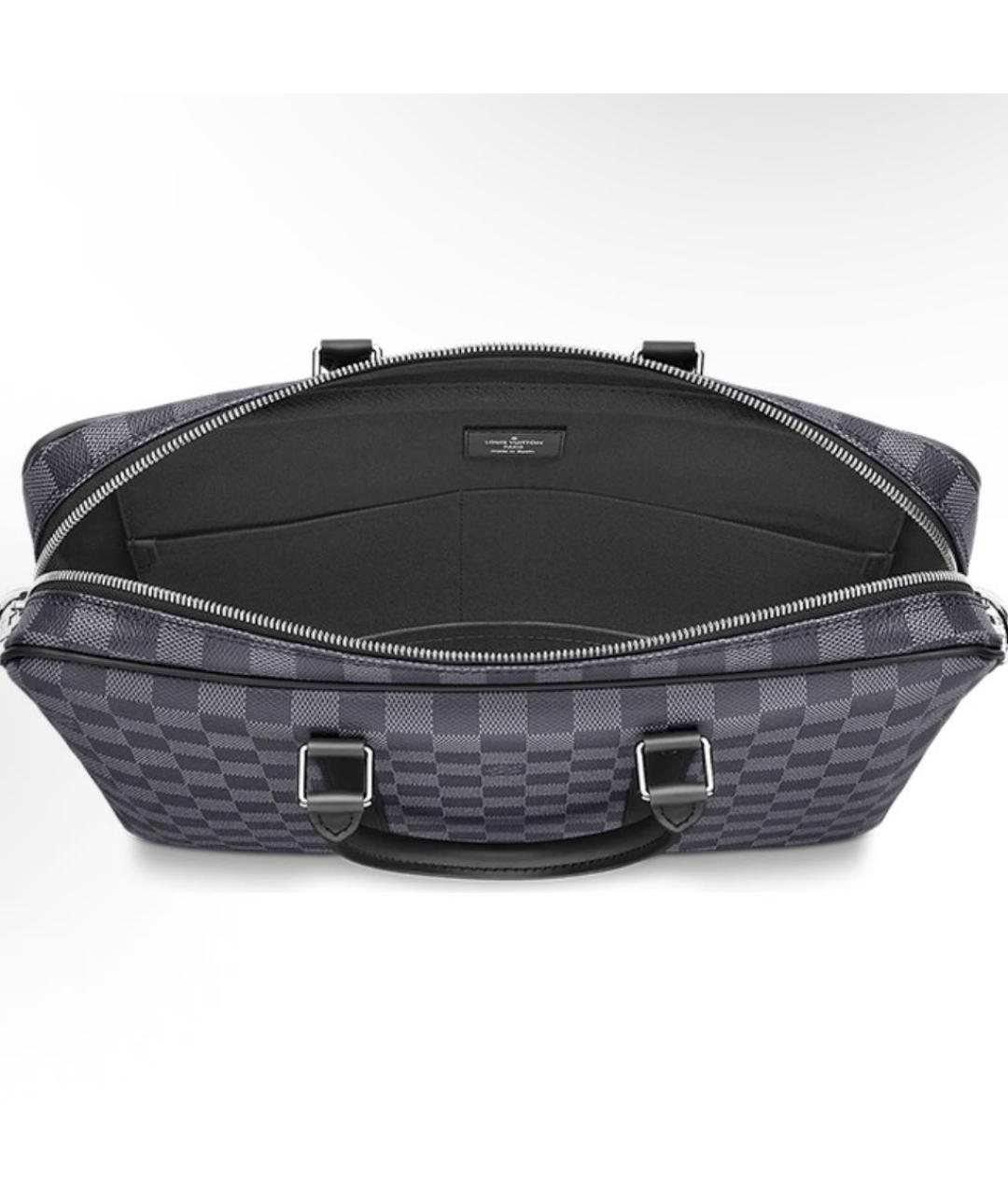 LOUIS VUITTON Серая сумка тоут, фото 3