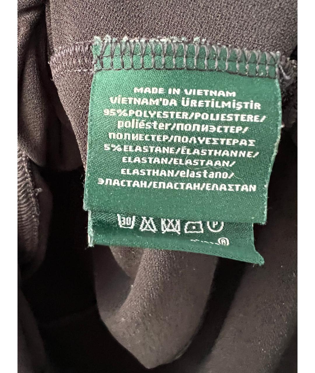 RALPH LAUREN Черная полиэстеровая блузы, фото 3