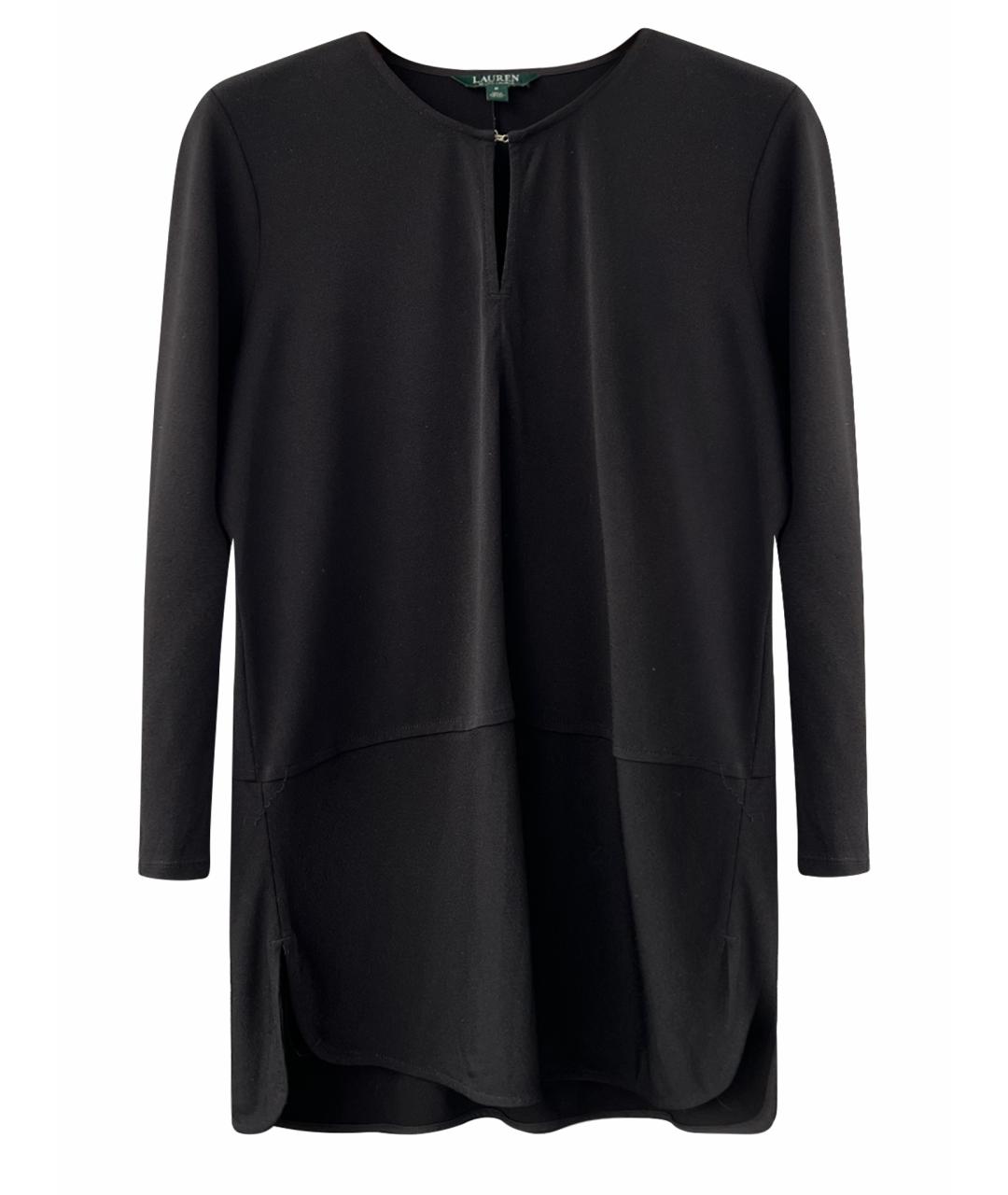 RALPH LAUREN Черная полиэстеровая блузы, фото 1