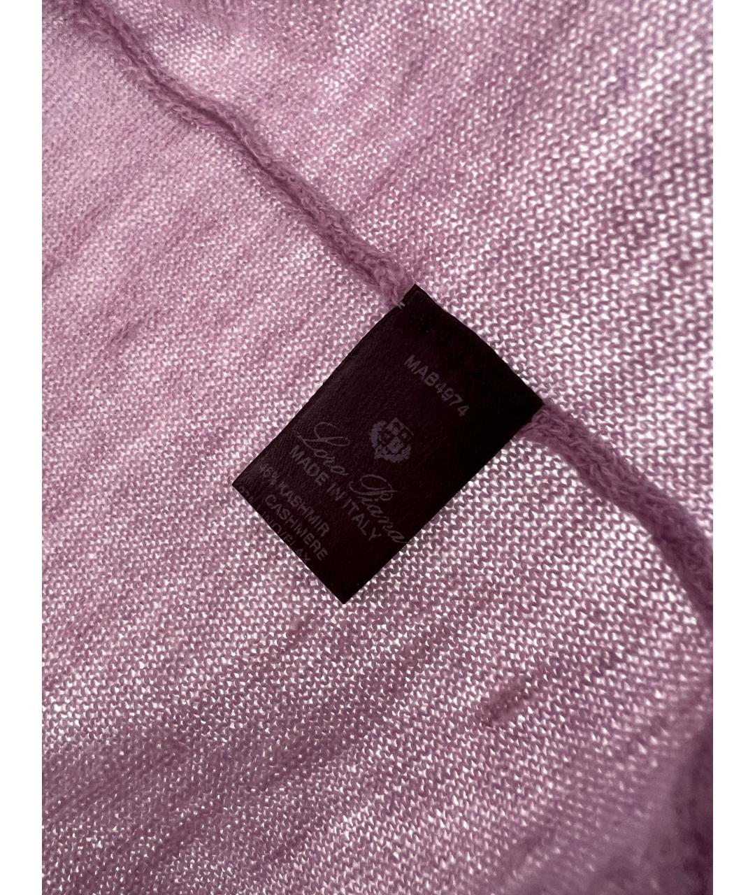 LORO PIANA Розовая кашемировая жилетка, фото 4