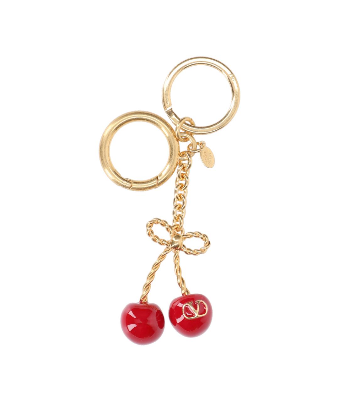 VALENTINO Золотой брелок, фото 1