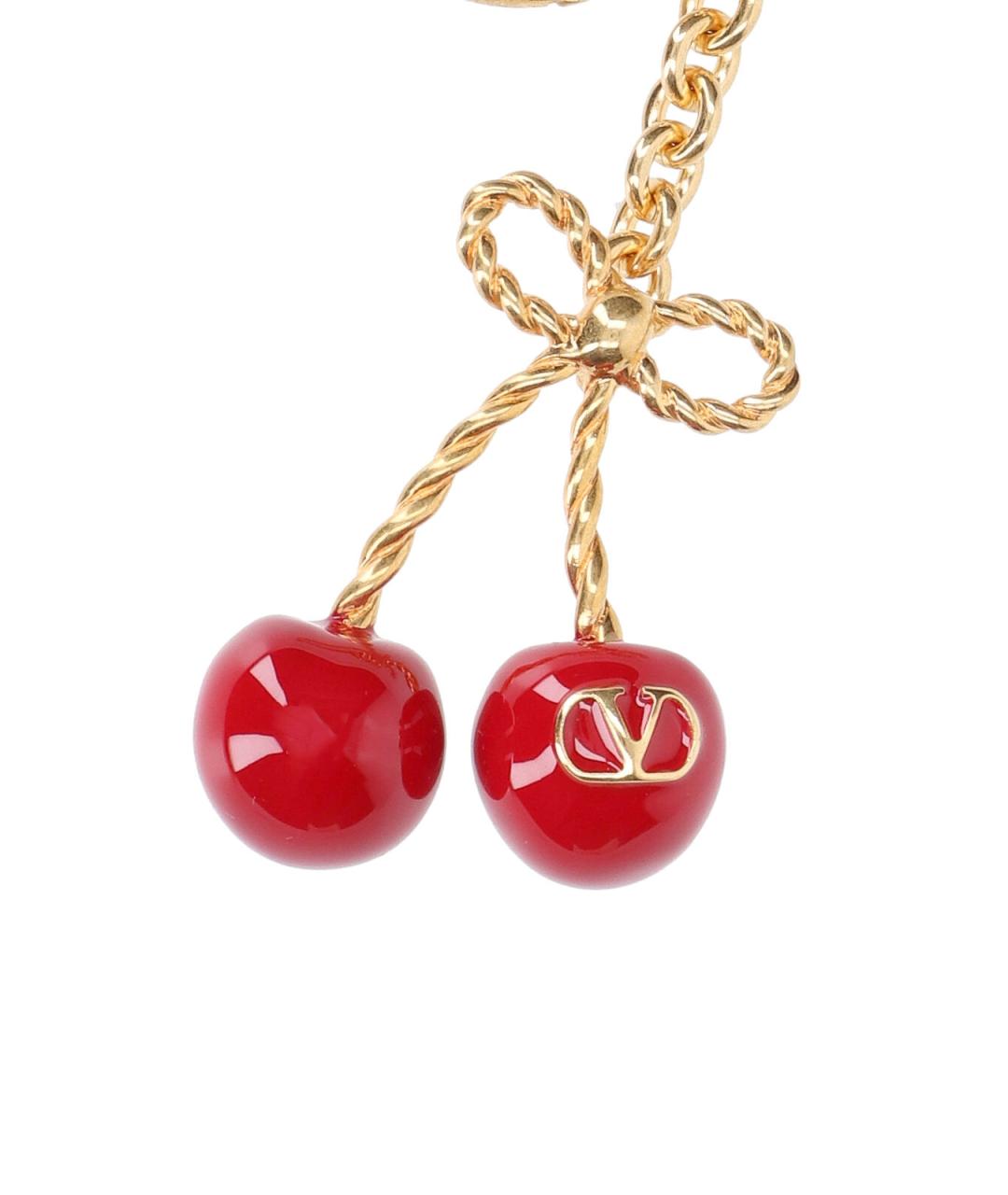 VALENTINO Золотой брелок, фото 2