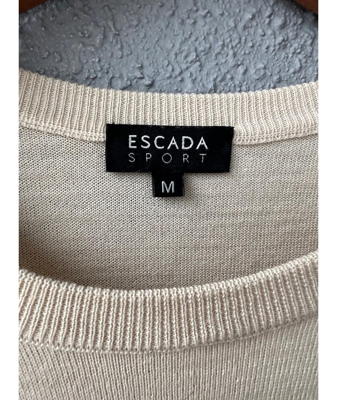 ESCADA Бежевый джемпер / свитер, фото 3