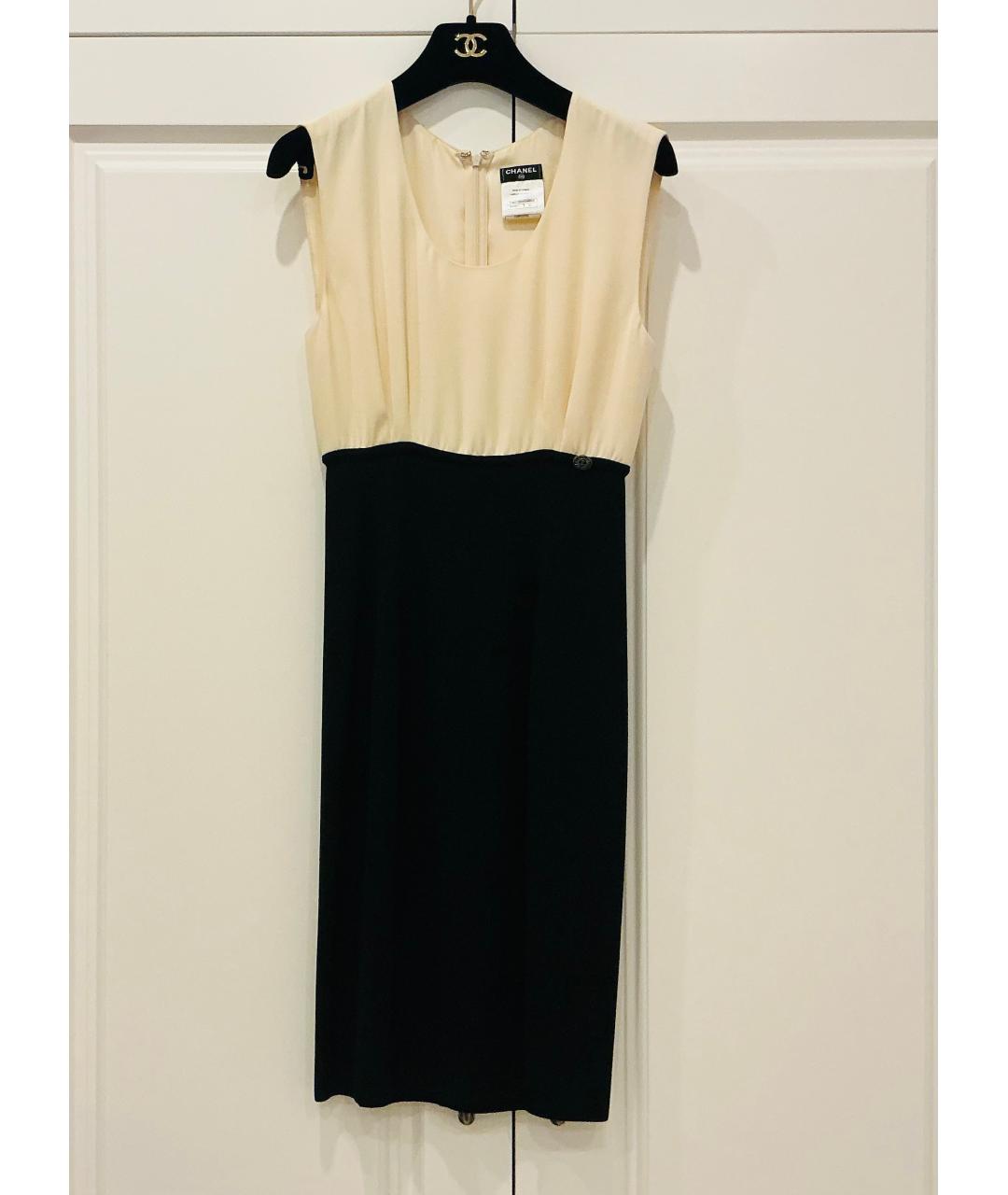 CHANEL Мульти вискозное платье, фото 6