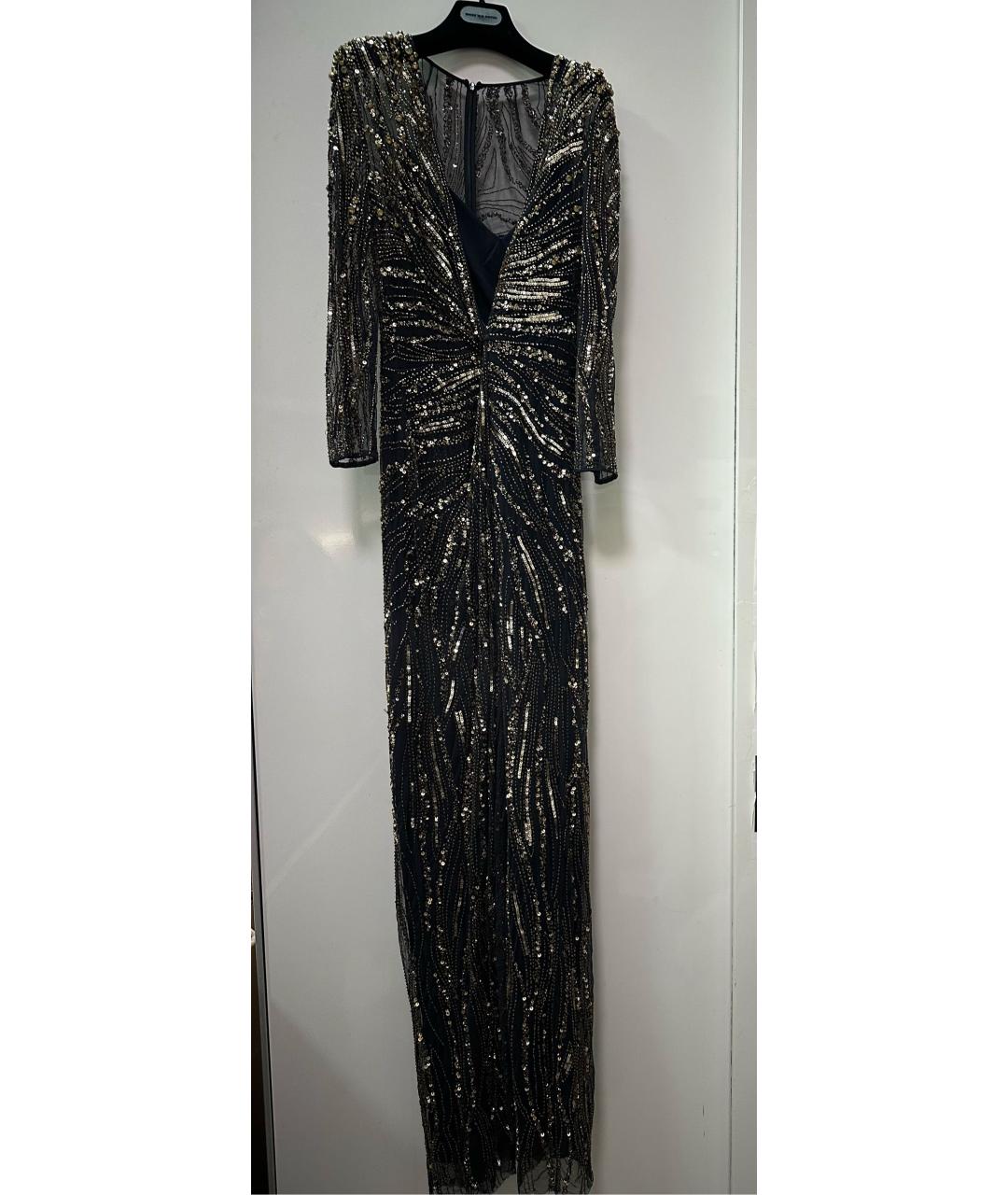 JENNY PACKHAM Золотое вечернее платье, фото 5