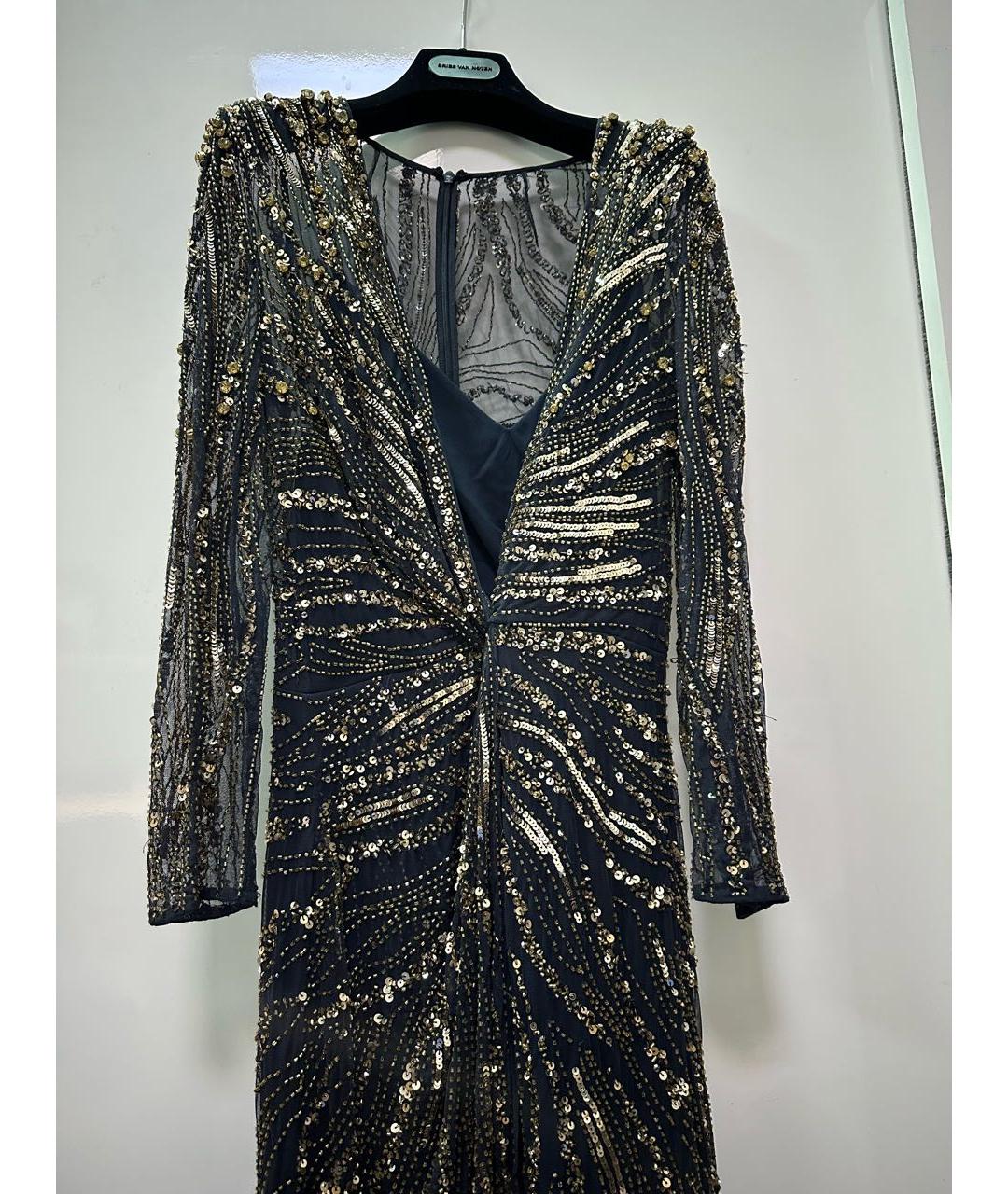 JENNY PACKHAM Золотое вечернее платье, фото 2