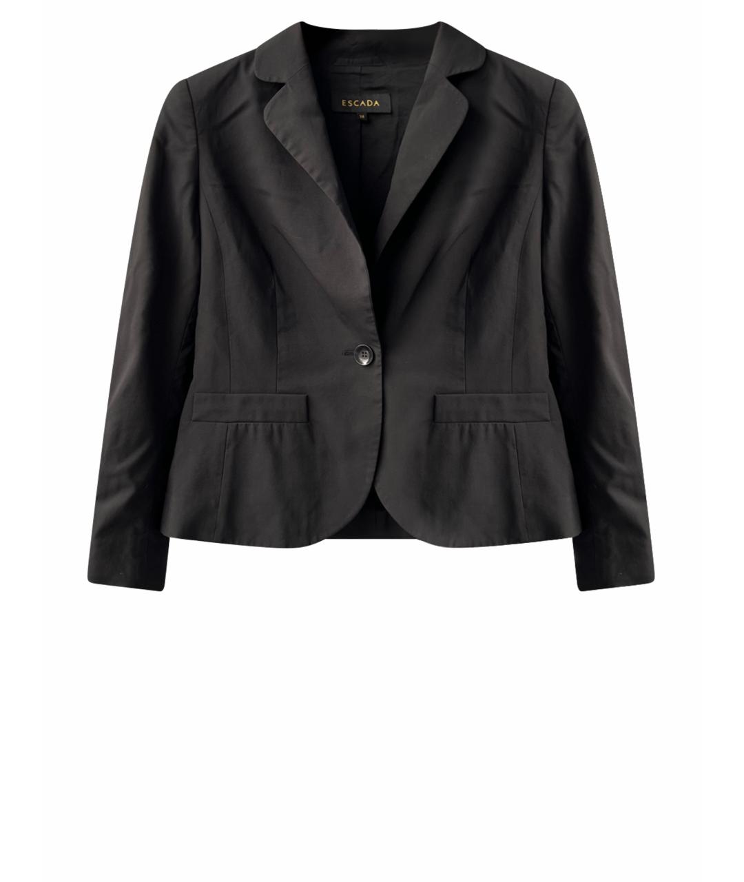 ESCADA Черный жакет/пиджак, фото 1