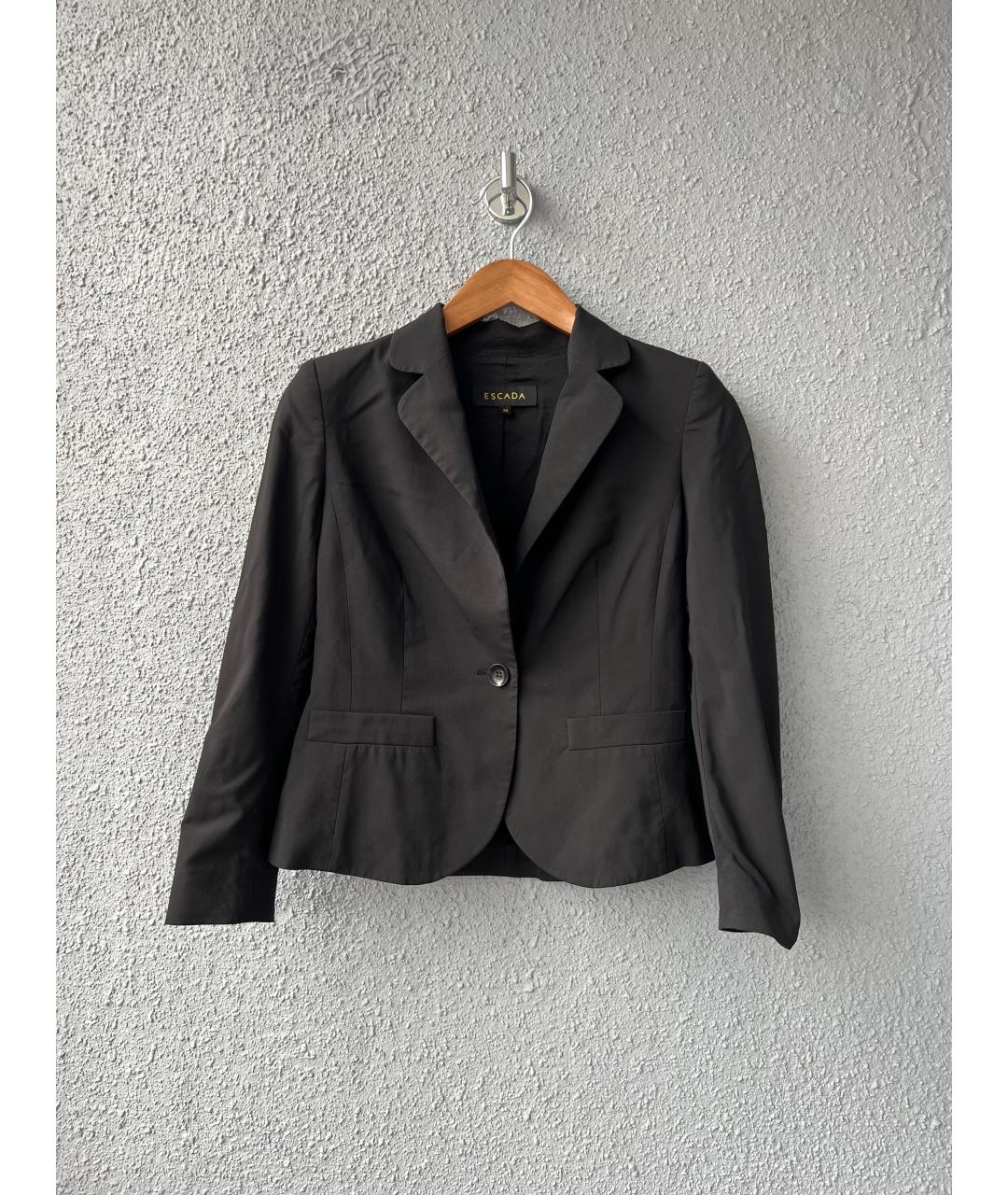 ESCADA Черный жакет/пиджак, фото 5