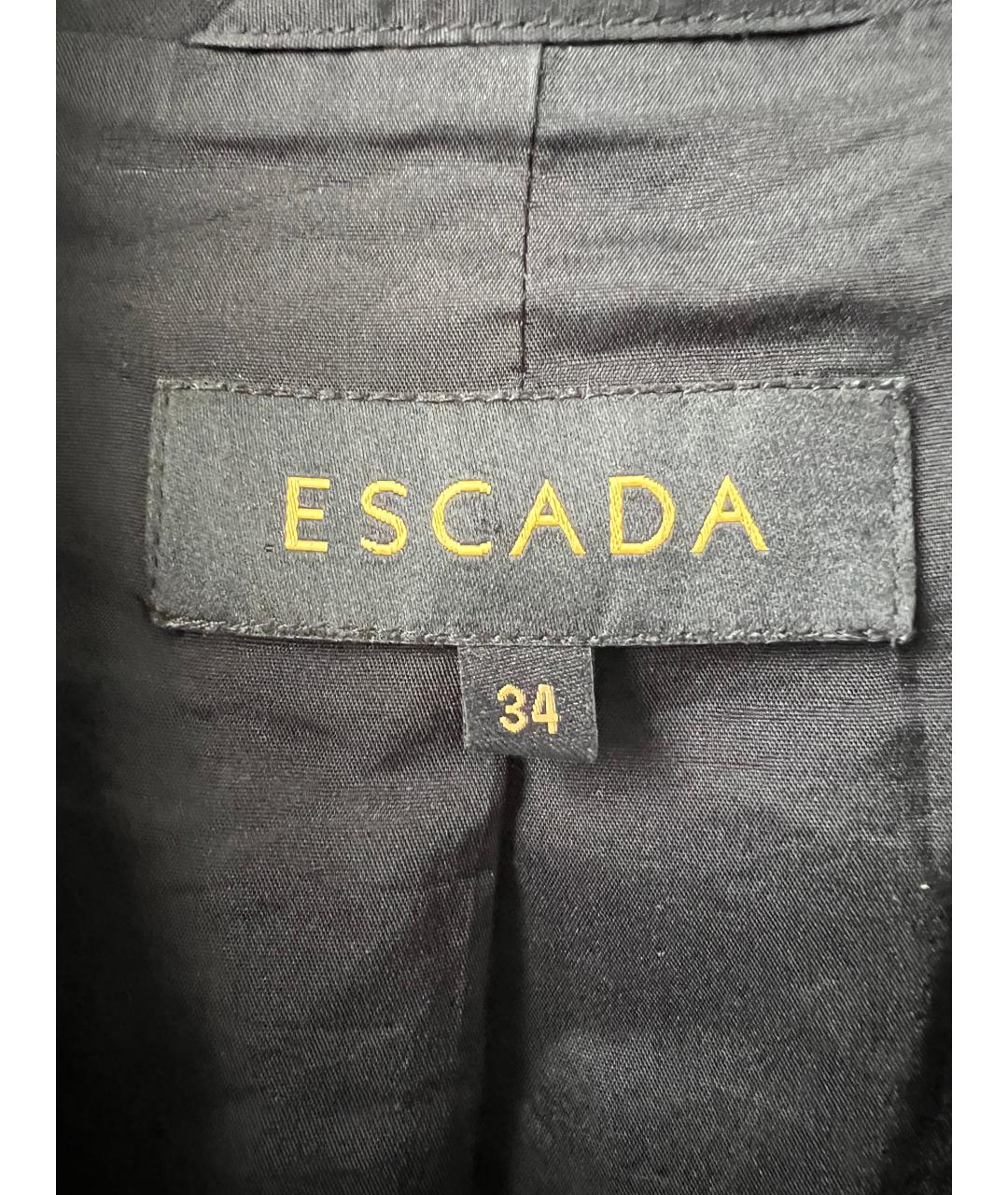 ESCADA Черный жакет/пиджак, фото 3