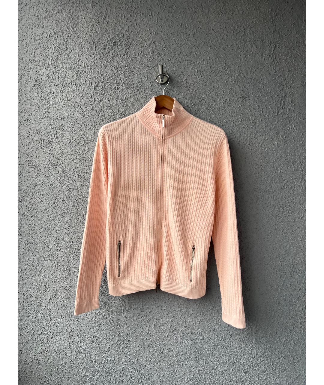 RALPH LAUREN Розовый хлопковый кардиган, фото 6