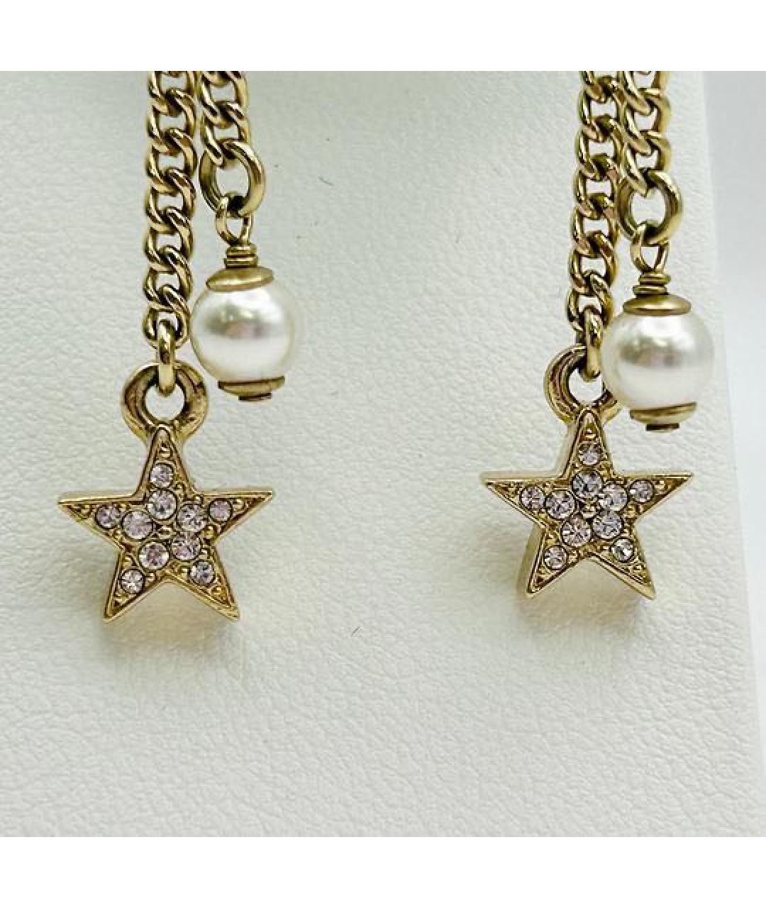 CHANEL Золотые серьги, фото 4