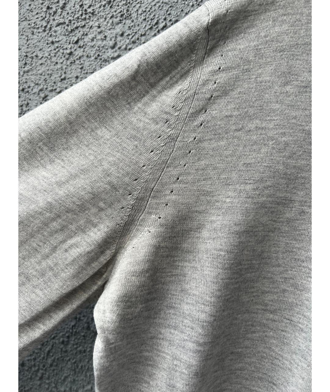 TOM FORD Серый шелковый джемпер / свитер, фото 4