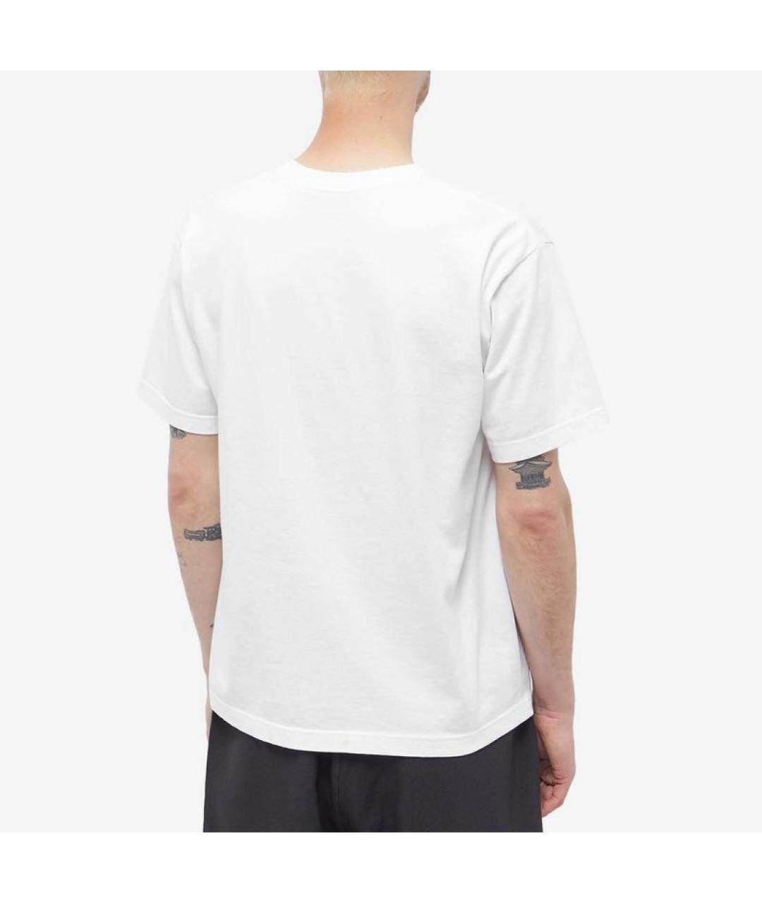 NEIGHBORHOOD Белая хлопковая футболка, фото 2