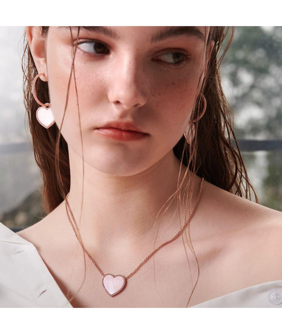 APM Monaco Розовое колье, фото 6