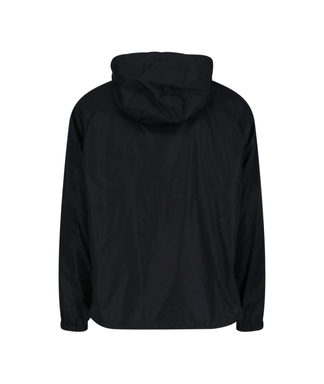 BURBERRY Черная полиамидовая куртка, фото 2