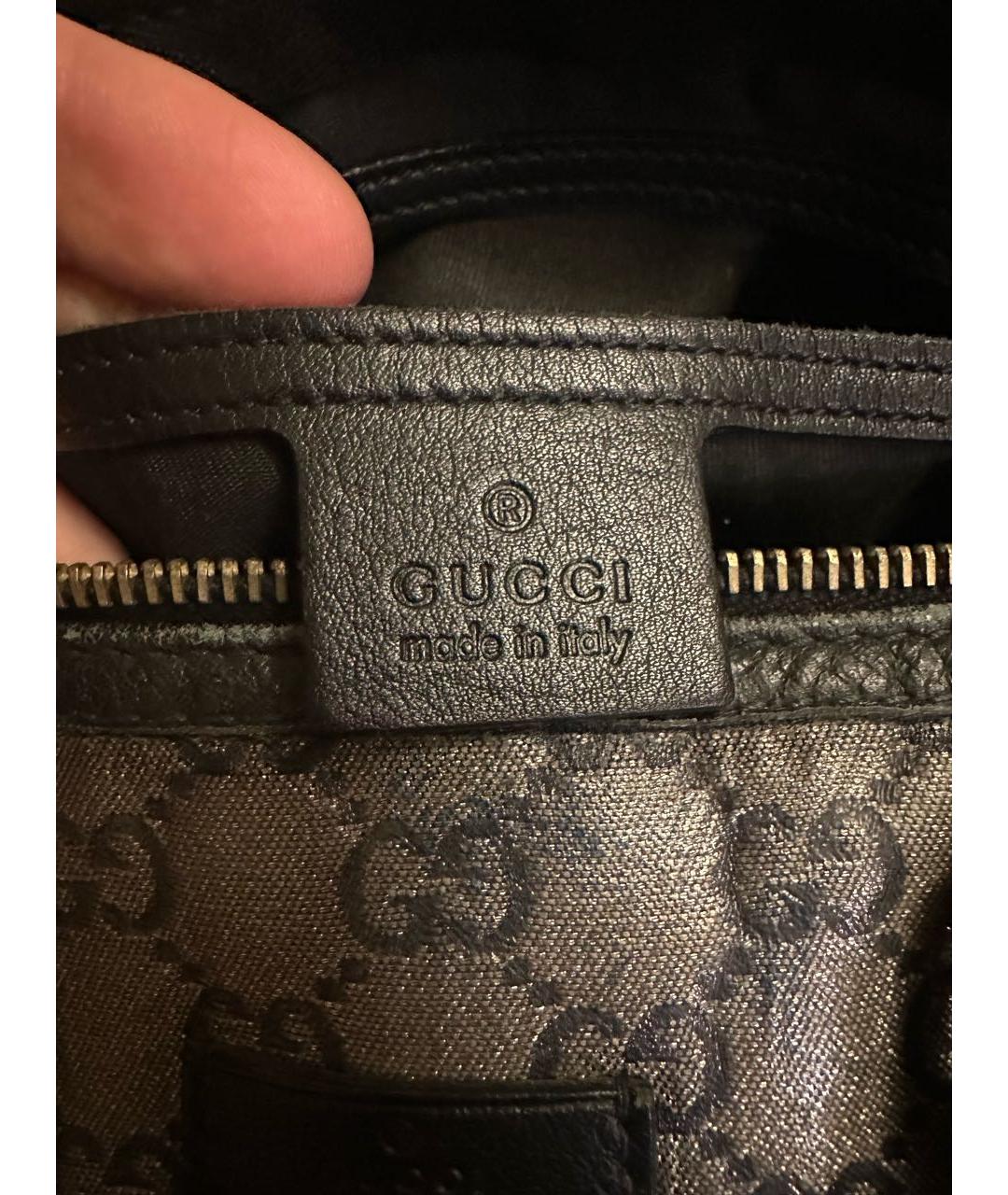 GUCCI Серая тканевая дорожная/спортивная сумка, фото 5