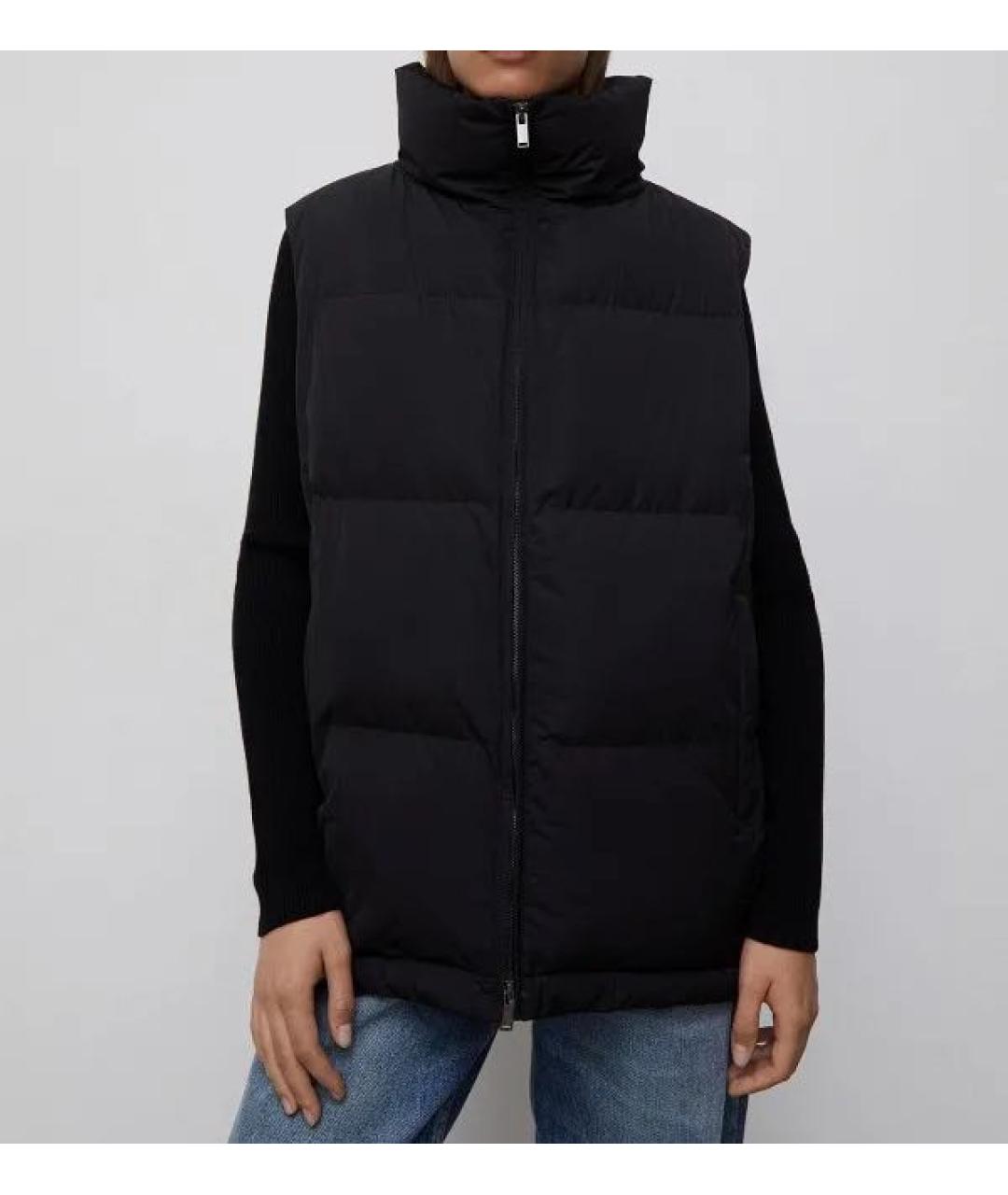12 STOREEZ Черный полиэстеровый жилет, фото 3