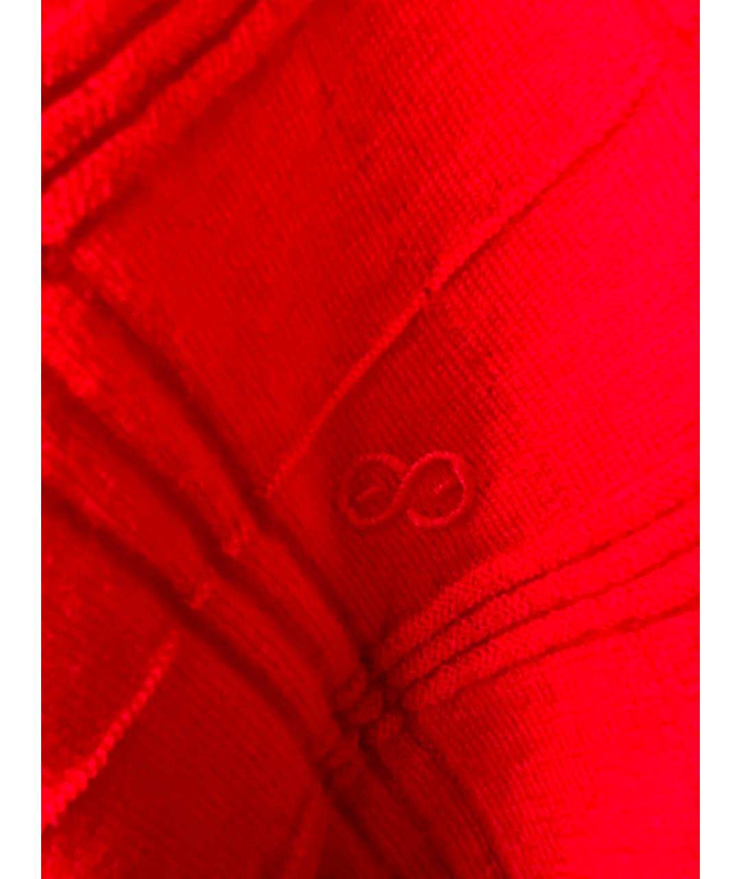 ESCADA Красный шерстяной джемпер / свитер, фото 2