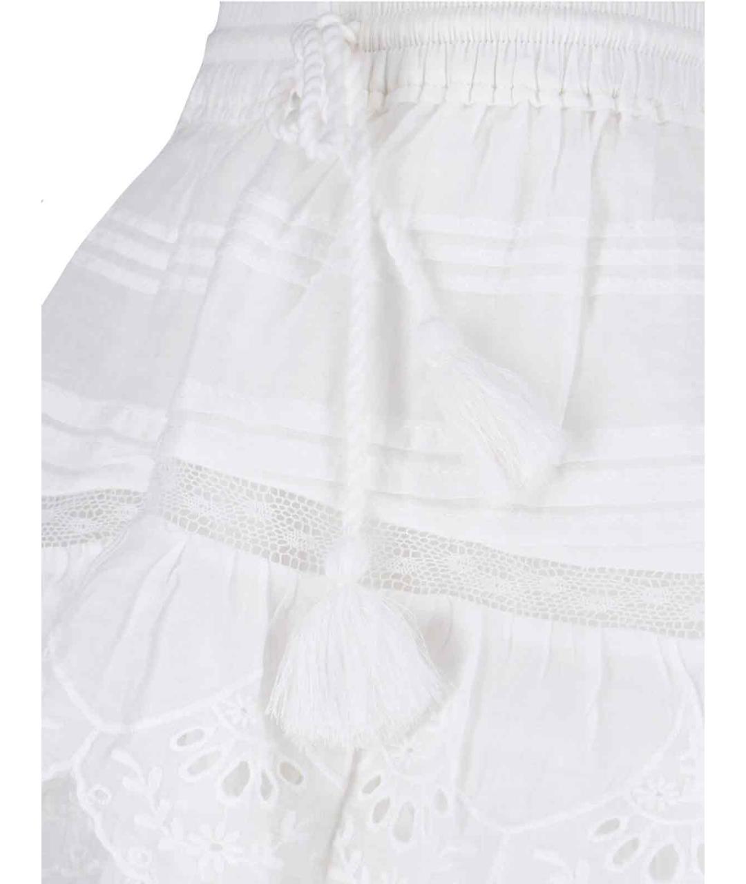 ISABEL MARANT ETOILE Белые хлопковые шорты, фото 4