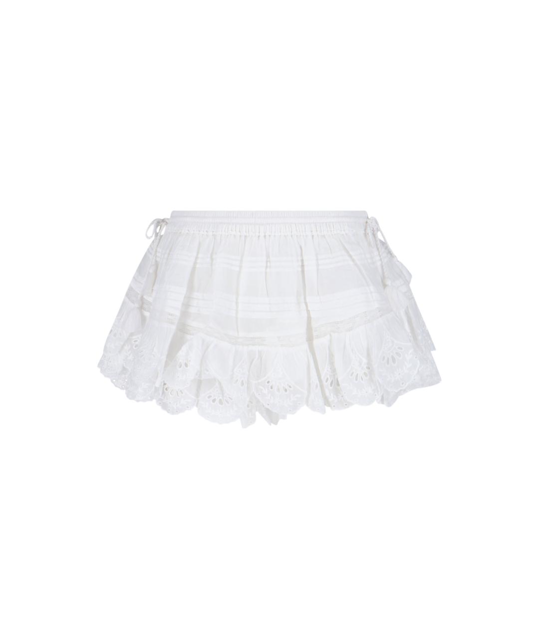 ISABEL MARANT ETOILE Белые хлопковые шорты, фото 1