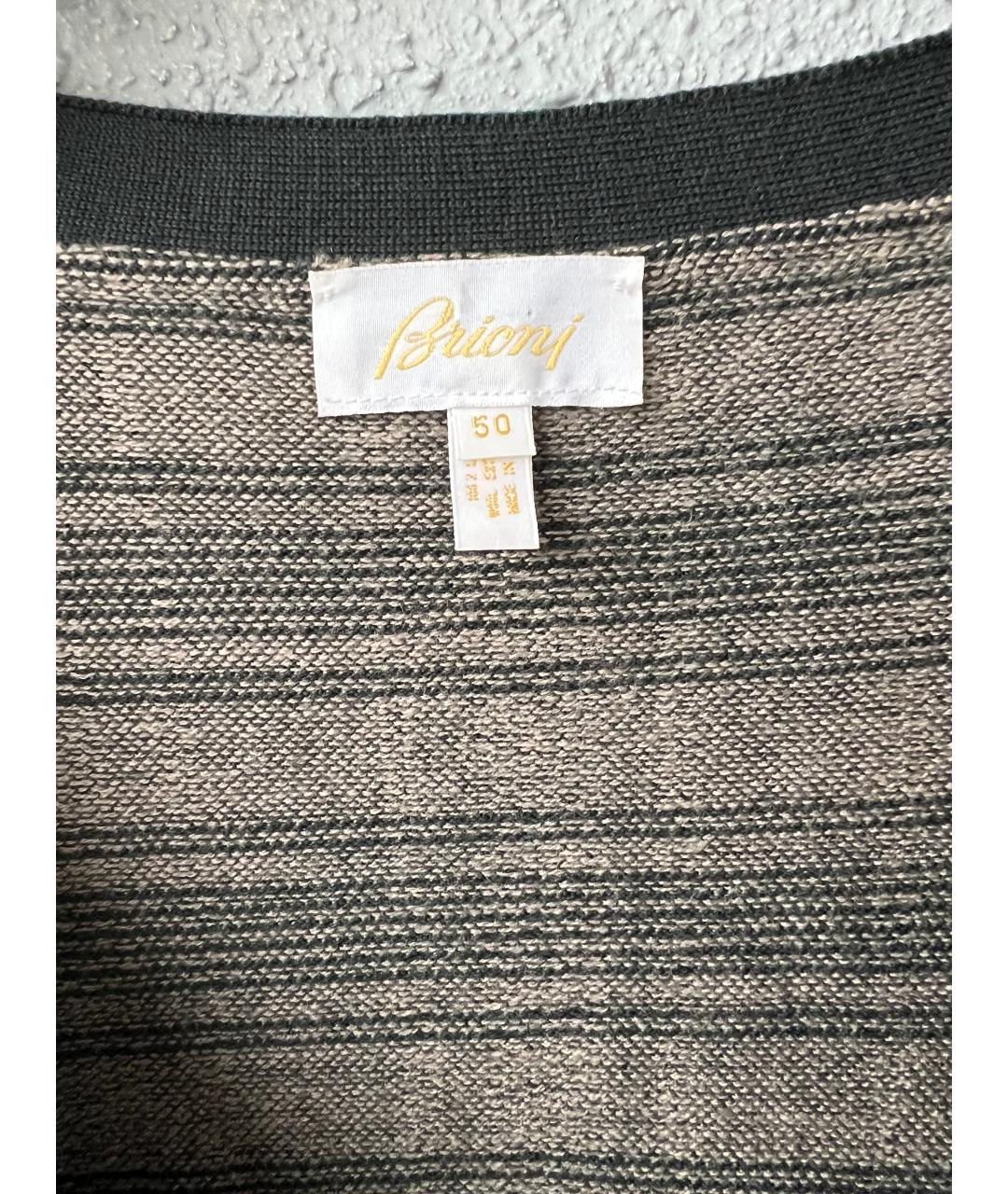 BRIONI Мульти шерстяной кардиган, фото 4