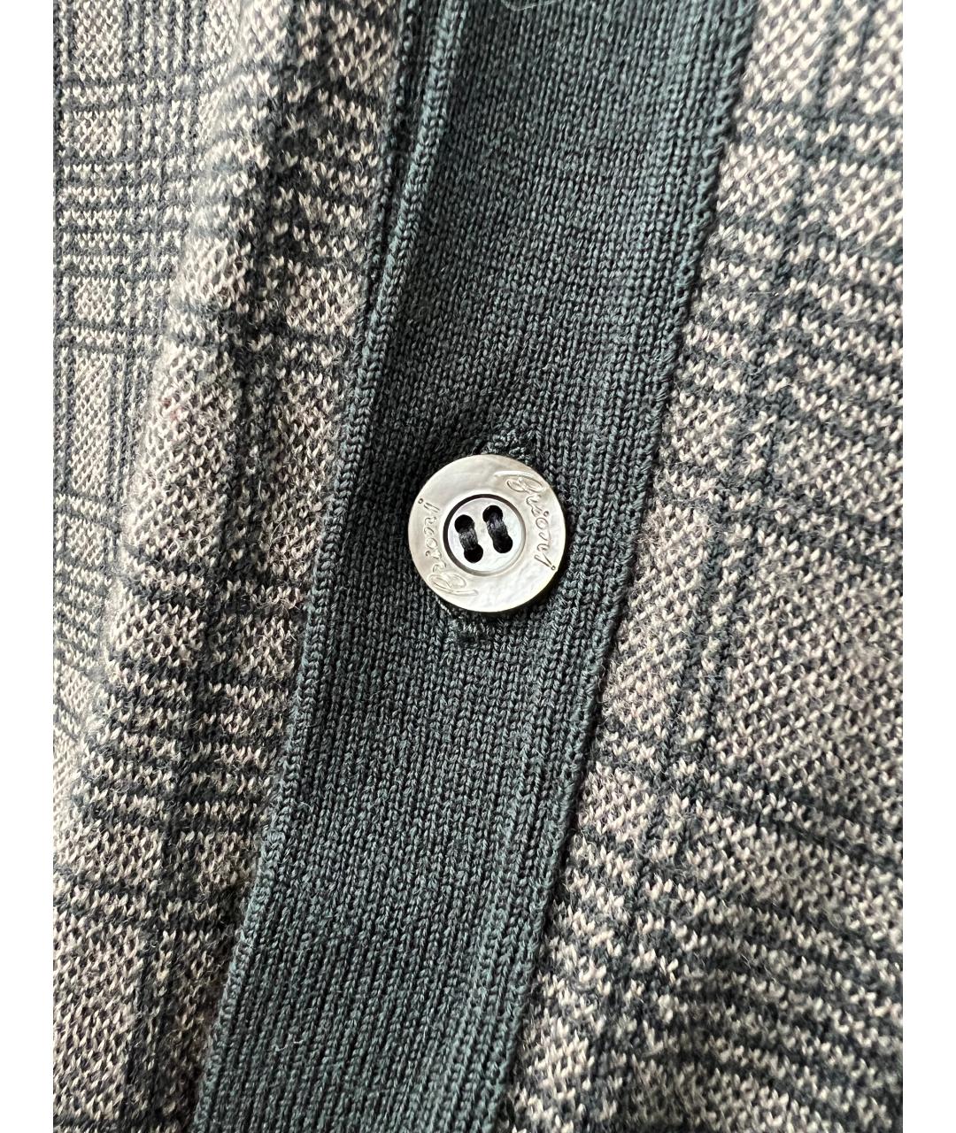 BRIONI Мульти шерстяной кардиган, фото 5