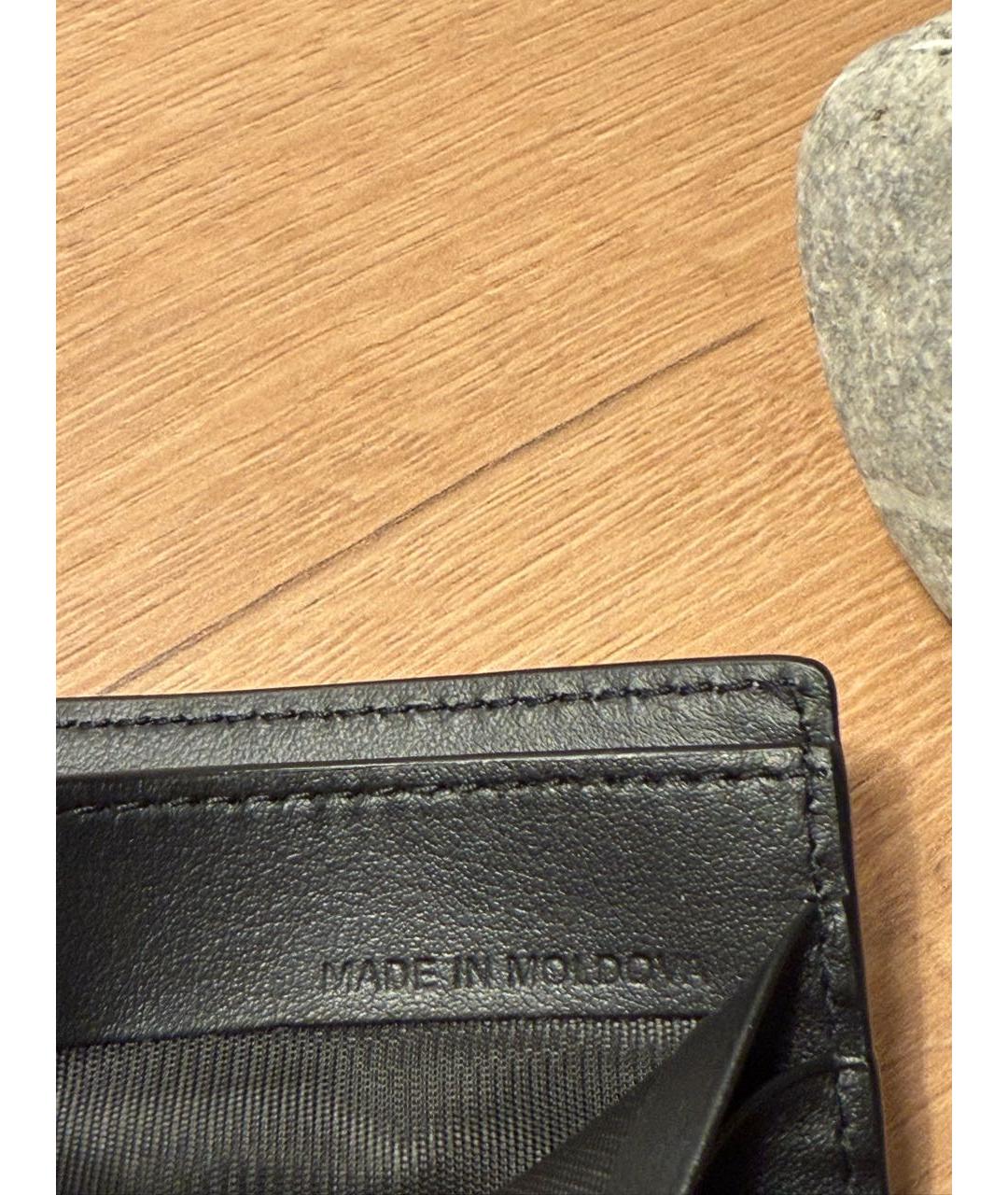 BURBERRY Бежевый кожаный кошелек, фото 3