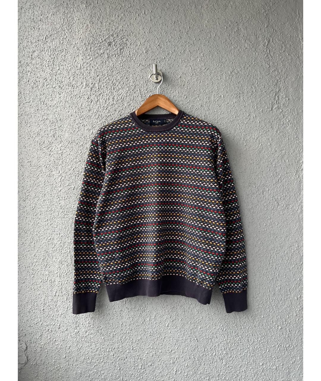 PAUL SMITH Мульти хлопковый джемпер / свитер, фото 5