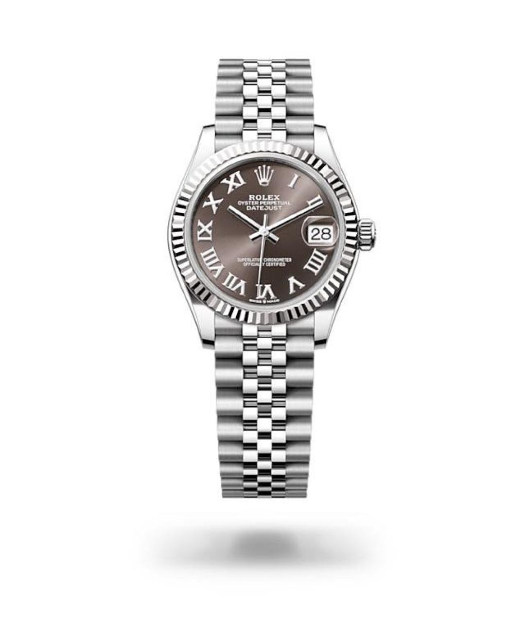 ROLEX Серебряные часы из белого золота, фото 5