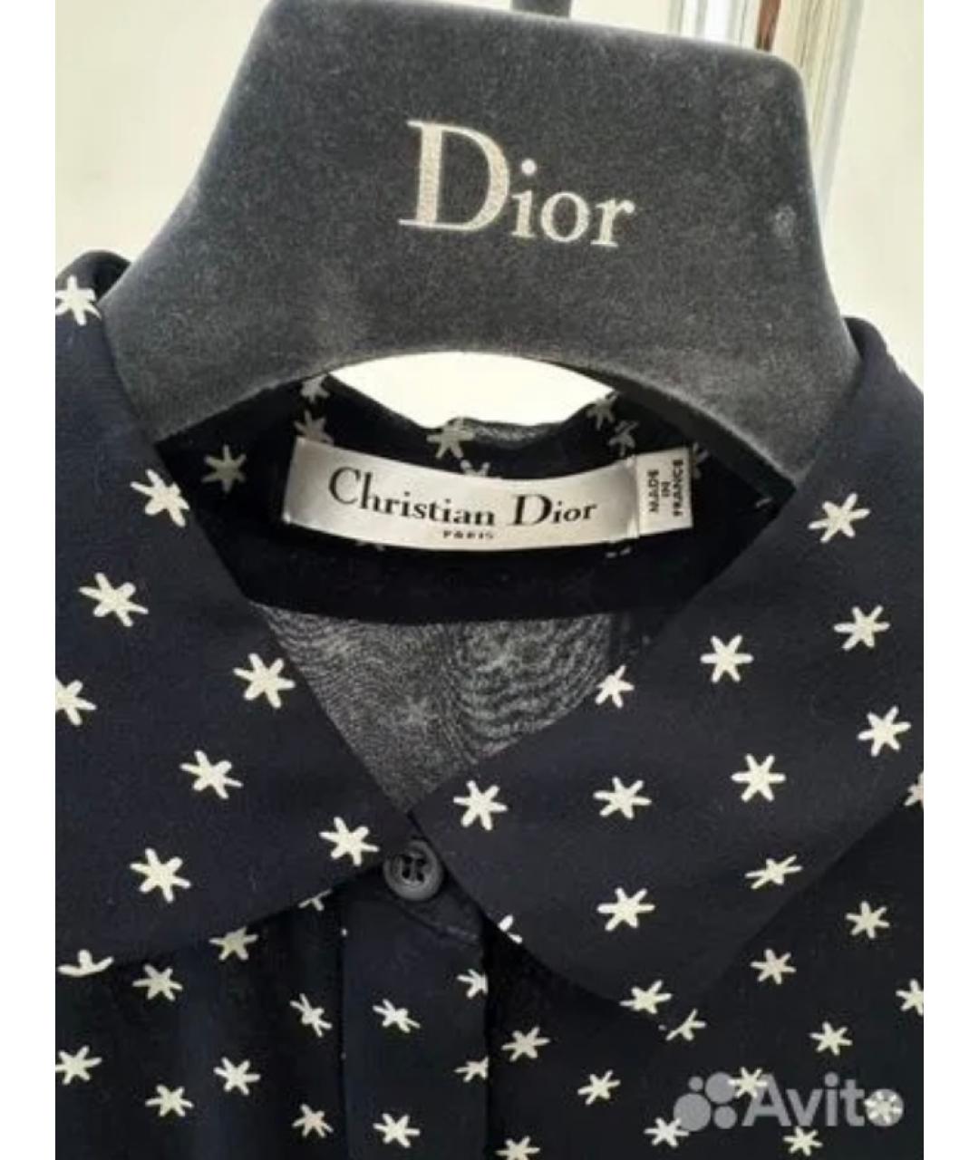 CHRISTIAN DIOR Мульти шелковое платье, фото 3