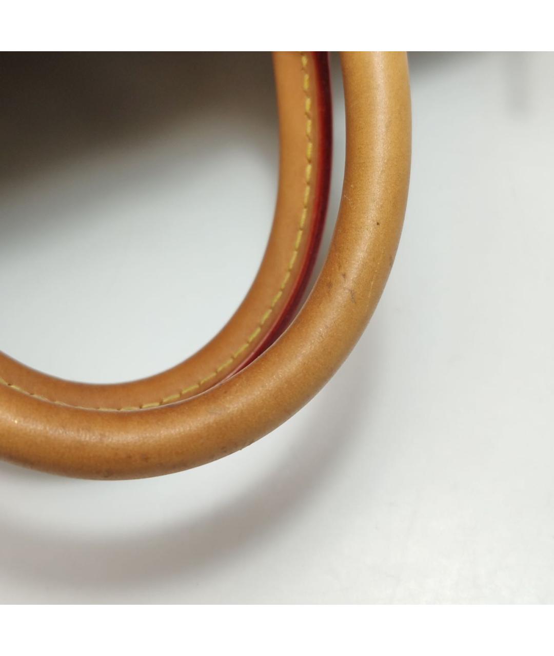 LOUIS VUITTON Коричневая сумка с короткими ручками, фото 8