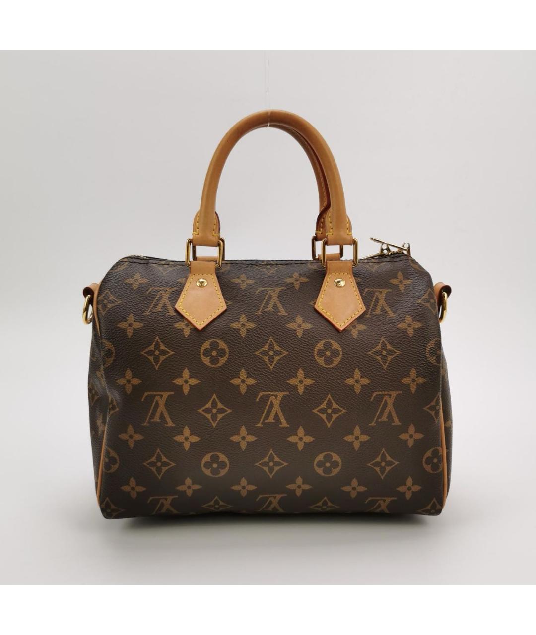 LOUIS VUITTON Коричневая сумка с короткими ручками, фото 3