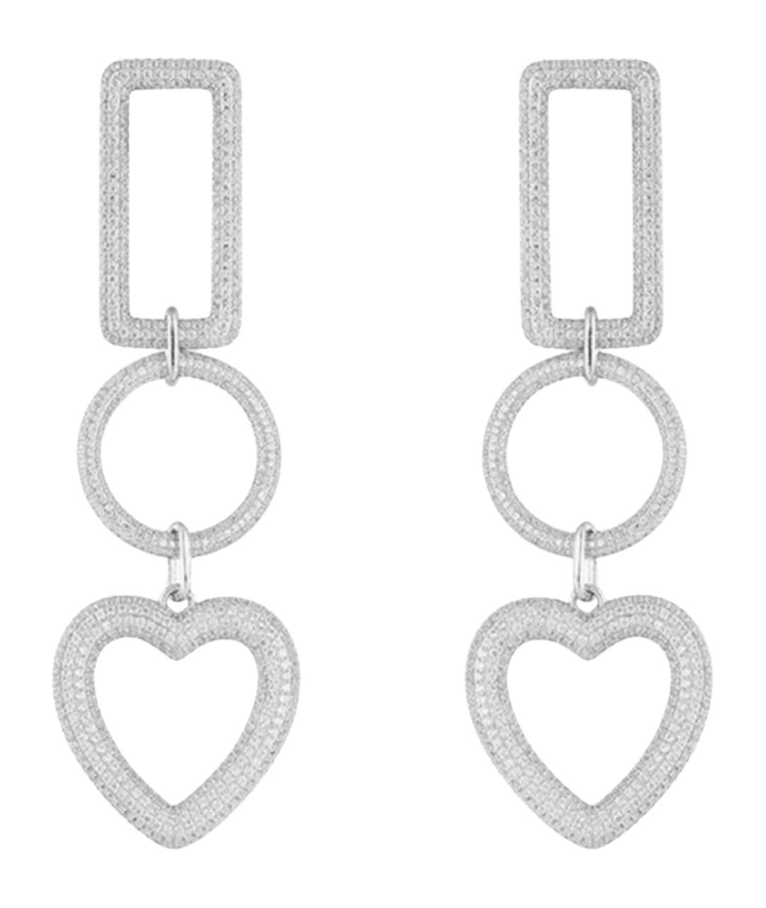 APM Monaco Серебряные серебряные серьги, фото 1