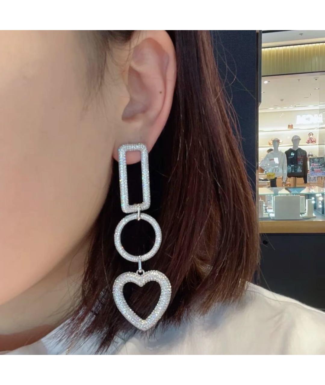 APM Monaco Серебряные серебряные серьги, фото 6