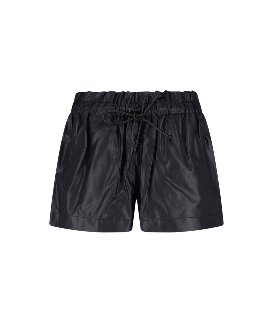 ISABEL MARANT ETOILE Черные полиэстеровые шорты, фото 1