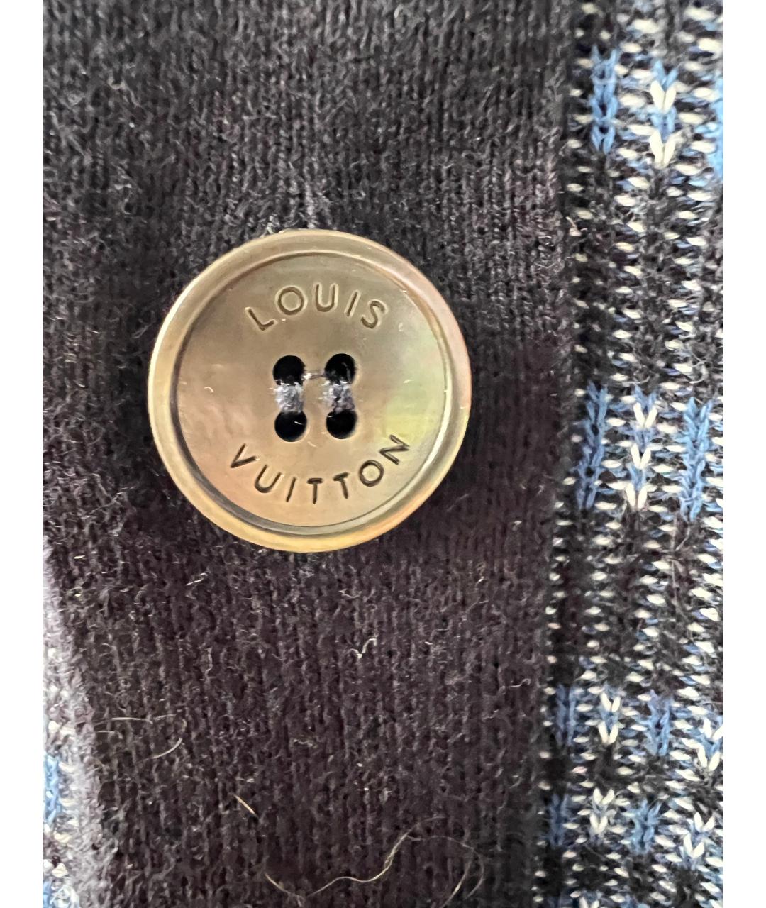 LOUIS VUITTON Мульти хлопковый кардиган, фото 3