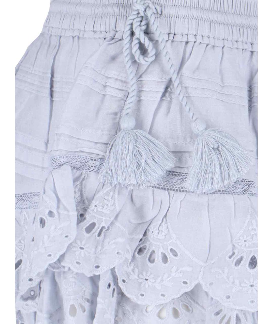 ISABEL MARANT ETOILE Синяя полиэстеровая юбка-шорты, фото 5